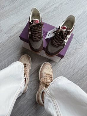 Кросівки Asics Tiger Ultimate 81 Brown-Cream, Коричневий, 36