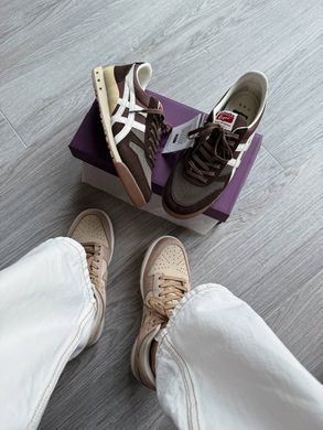 Кросівки Asics Tiger Ultimate 81 Brown-Cream, Коричневий, 36