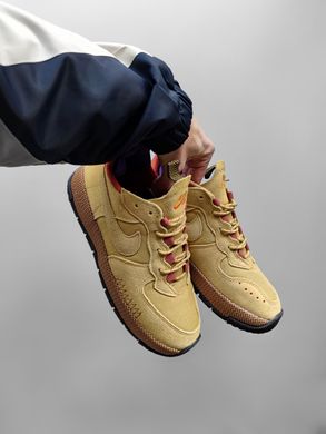 Кросівки Nike Air Force 1 Wild Wheat Gold , Бежевий, 40