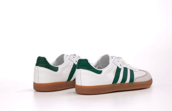 💥ЗНИЖКА💥Кросівки Adidas Samba Humanrace White Green (Білий), Білий, 44