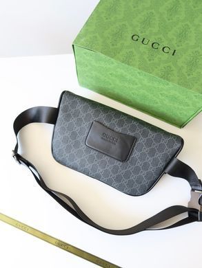 Бананка GUCCI Premium, Темно-сірий, one size