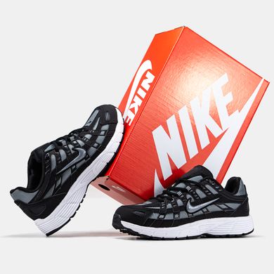 Кросівки Nike P-6000 Black White Grey  , Чорно-білий, 40