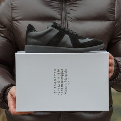Кеди Maison Margiela Replica All Black, Чорний, 40