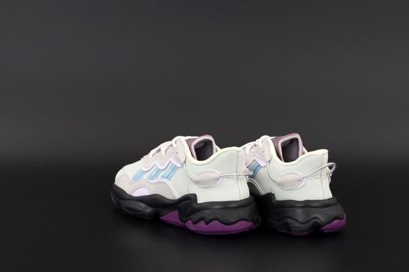 Кросівки Adidas Ozweego, сірий, фіолетовий , Разные цвета, 36