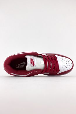 Кросівки Nike Sb Dunk White Red (Червоний), Червоний, 36