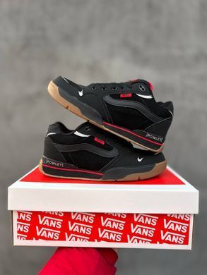 Снікерси Vans Dime Rowley XLT Black Chill Papper, Чорний, 36