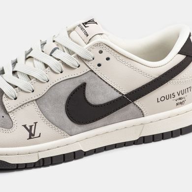 Кросівки Nike SB Dunk Low x Louis Vuitton , Сірий, 40