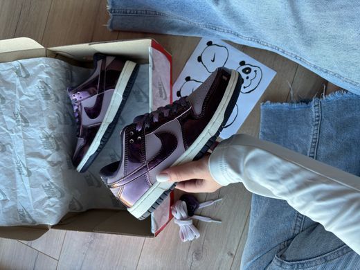Кросівки Nike SB Dunk Low SE Panda Purple, Фіолетовий, 36