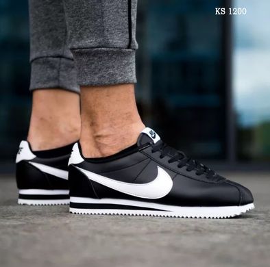 💥ЗНИЖКА💥Кросівки Nike Cortez Black (Чорний, білий), Чорно-білий, 41