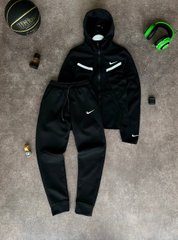 Чоловічий спортивний костюм Nike Tch Flc Black, Чорний, M