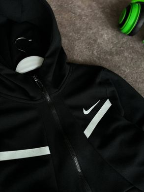 Чоловічий спортивний костюм Nike Tch Flc Black, Чорний, M