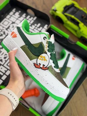 Кросівки Nike Air Force 1 Low Ducks of a Feather University of Oregon Egg or Du, Зелений, 37