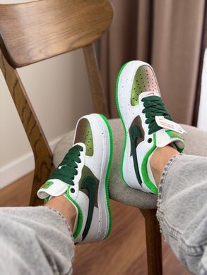 Кросівки Nike Air Force 1 Low Ducks of a Feather University of Oregon Egg or Du, Зелений, 37