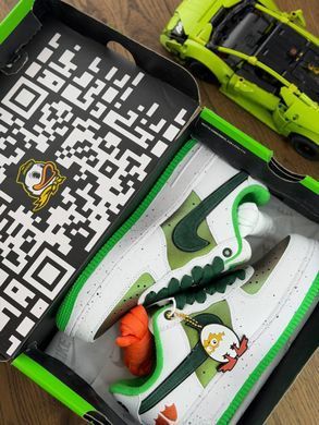 Кросівки Nike Air Force 1 Low Ducks of a Feather University of Oregon Egg or Du, Зелений, 37