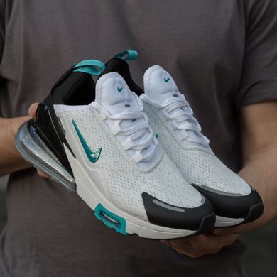 Кросівки Nike Air Max 270 New White Blue, Білий, 40