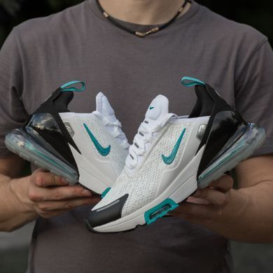 Кросівки Nike Air Max 270 New White Blue, Білий, 40