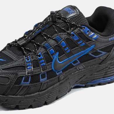 Кросівки Nike P-6000 Black Blue, Чорний, 40