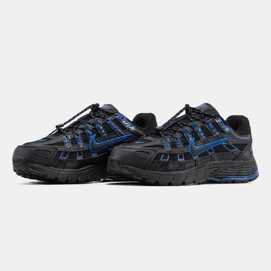 Кросівки Nike P-6000 Black Blue, Чорний, 40