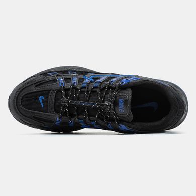 Кросівки Nike P-6000 Black Blue, Чорний, 40