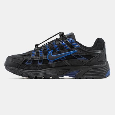 Кросівки Nike P-6000 Black Blue, Чорний, 40
