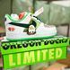 Кросівки Nike Air Force 1 Low Ducks of a Feather University of Oregon Egg or Du, Зелений, 37