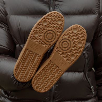 Кеди Maison Margiela Replica Brown Leather Sneakers, Коричневий, 40