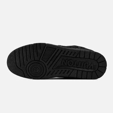 Кросівки Louis Vuitton LV Skate Sneaker Black Crystal, Чорний, 36