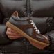 Кеди Maison Margiela Replica Brown Leather Sneakers, Коричневий, 40