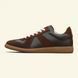 Кеди Maison Margiela Replica Brown Leather Sneakers, Коричневий, 40
