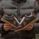 Кеди Maison Margiela Replica Brown Leather Sneakers, Коричневий, 40