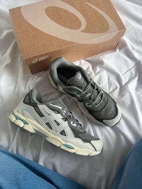Кросівки ASICS Gel-NYC 'Steeple Grey Cream', Темно-сірий, 40
