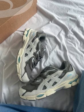Кросівки ASICS Gel-NYC 'Steeple Grey Cream', Темно-сірий, 40
