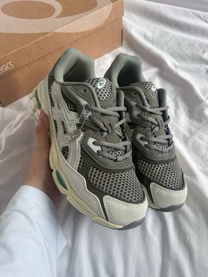 Кросівки ASICS Gel-NYC 'Steeple Grey Cream', Темно-сірий, 40
