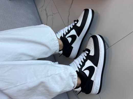 Кросівки Nike Air Force 1 Low x Ambush Black White, Чорно-білий, 36