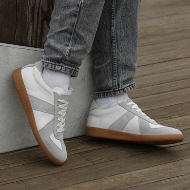 Кеди Maison Margiela Replica White Grey, Білий, 40