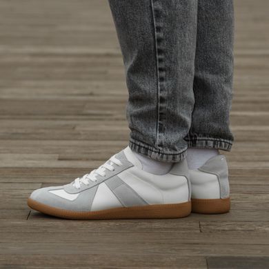 Кеди Maison Margiela Replica White Grey, Білий, 40