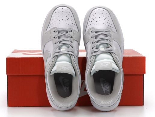 Кросівки Nike SB Dunk Grey Fog (Сірий), Білий, 36