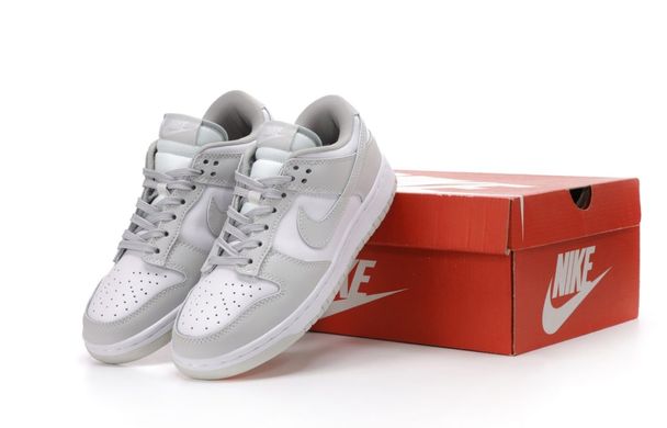 Кросівки Nike SB Dunk Grey Fog (Сірий), Білий, 36