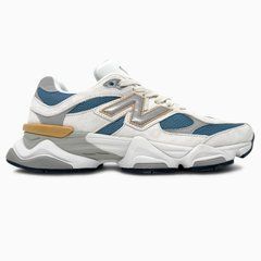 Кросівки New Balance 9060 Beige/Blue/Yellow, Комбінований, 36