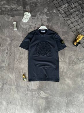 Футболка Stone Island Black (Чорний), Чорний, S