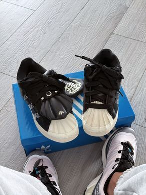 Кросівки Gali x Adidas Superstar Puffy Shell, Чорно-білий, 36
