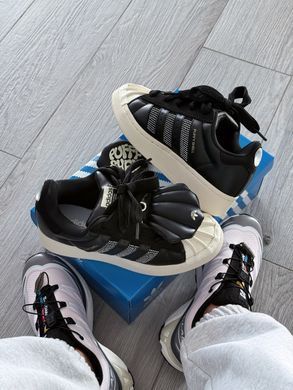 Кросівки Gali x Adidas Superstar Puffy Shell, Чорно-білий, 36