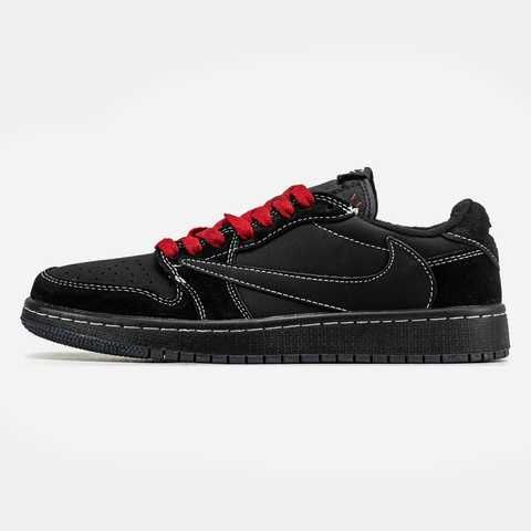 Кросівки Nike Air Jordan Retro 1 Low x Travis Scott OG 'BLACK