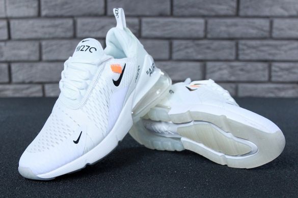 Кросівки Off-White x Nike Air Max 270 (Білий), Білий, 36