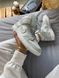 Кросівки Nike Dunk High Vast Grey (Сірий), Білий, 41