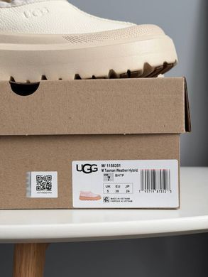 Черевики UGG Tasman Hybrid Beige ❄️, Бежевий, 36