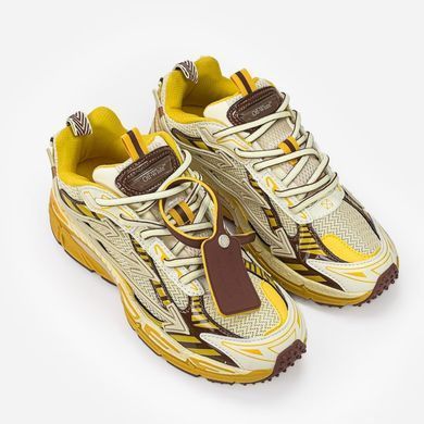 Кросівки Off-White Be Right Back Yellow , Жовтий, 36