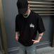 Футболка Stussy black , Чорний, S