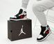 Кросівки Nike Air Jordan 1 High Black Red (Чорний), Комбінований, 42