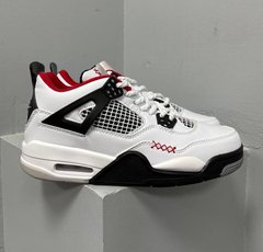 Кросівки Nike Air Jordan 4 Chunky Lace ‘White Black’ (Білий), Білий, 36